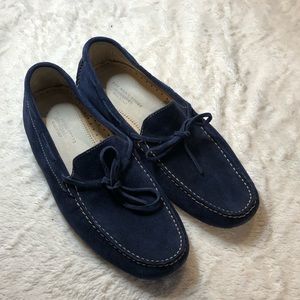 Bloomingdale's The Men's Store 11 Navy Loafers